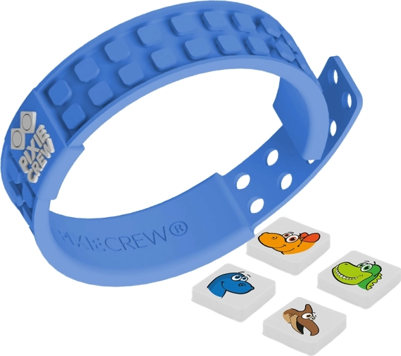 Pixie Crew kreatives Dino-Armband blau