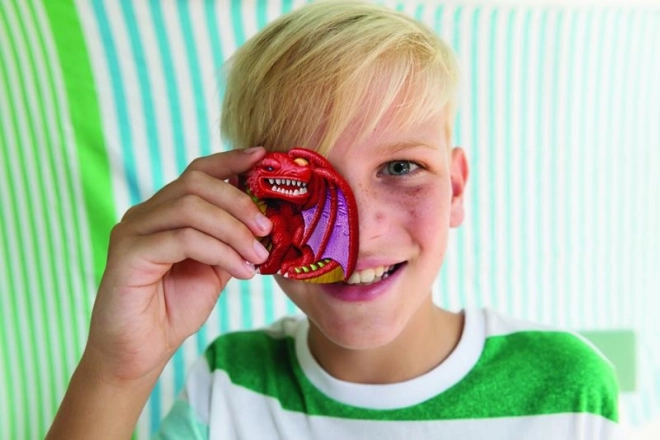 Set zum Herstellen und Bemalen von Drachen