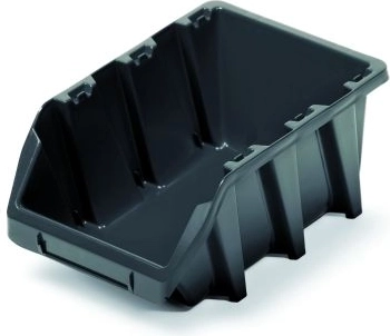 Kunststoff-Aufbewahrungsbox Bineer Long 120 × 77 × 60 mm schwarz