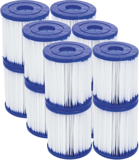 Filtersatz für Poolfilterpumpe Typ I (12 Stk.) BESTWAY