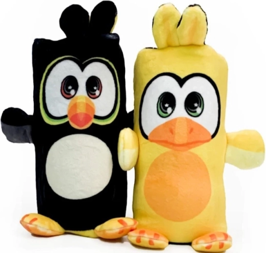 Maskottchen Dublusie – beidseitiger Tukan/Ente