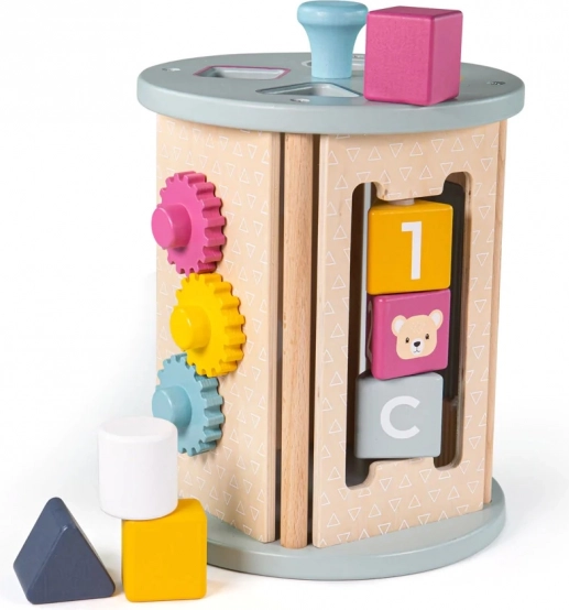 Motorik-Aktivitätswürfel BIGJIGS TOYS aus FSC-Holz