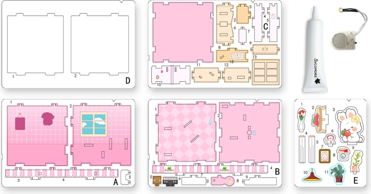 Chibi-Welt – Mini-Box mit Häschen