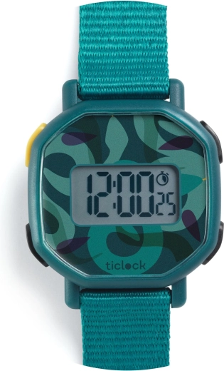Digitale Uhr Djeco Green Snakes