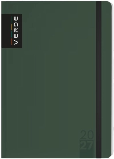 Wochenterminkalender A6 Verde grün 2027