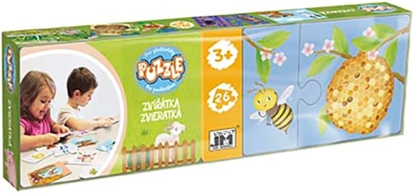 Puzzle für Vorschulkinder – Tiere