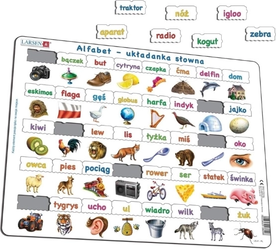 Larsen Alphabet – Wortpuzzle