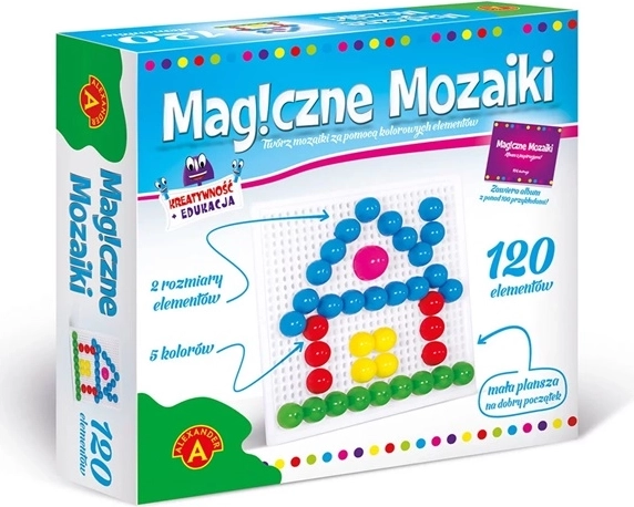 Magische Mosaike – kreatives und lehrreiches Set mit 120 Teilen