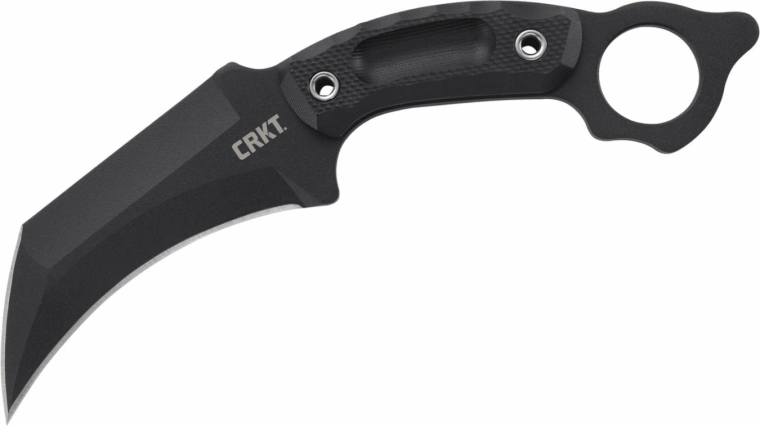 CRKT Du Hoc Black Kampfmesser Karambit 12,9 cm mit Scheide