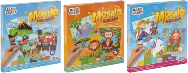 Kreativset Mosaik nach Zahlen