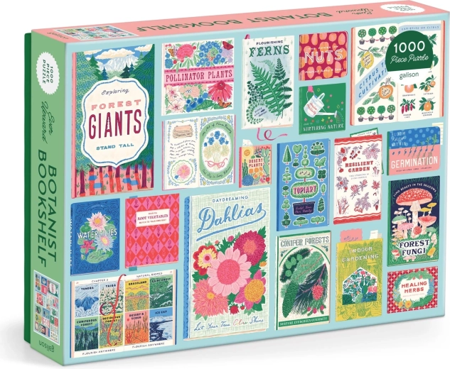 Galison Puzzle Botaniker-Bibliothek – Immer nach oben, 1000 Teile