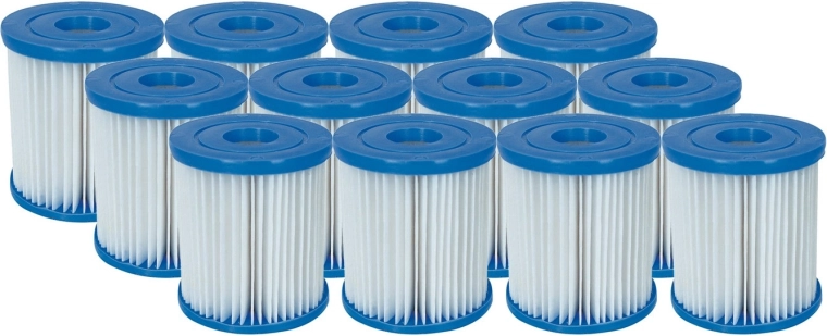 Ersatzfilter für Filterpumpe Typ II, Set 12 Stk BESTWAY