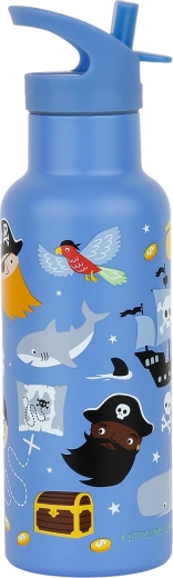 A Little Lovely Company Edelstahl-Trinkflasche Piraten 500 ml