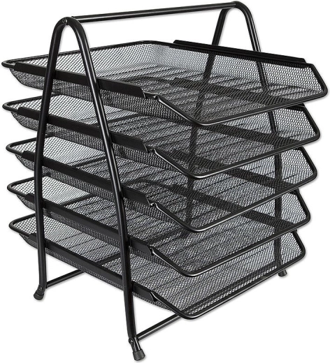 Metall-Schubladenbox Concorde, schwarz