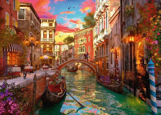 Puzzle Romantische Venedig 1000 Teile