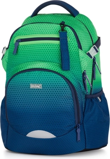 Schulrucksack OXY Ombre Green