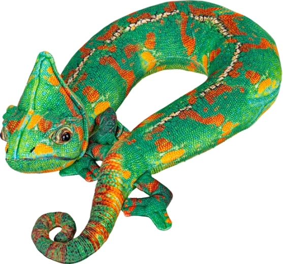 Plüsch-Reisekissen Chamäleon 50 cm