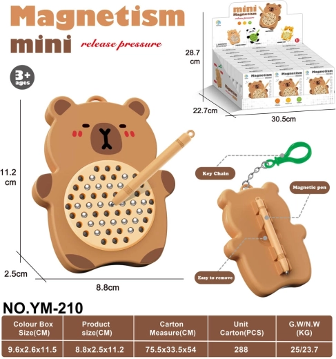 Magnettafel Capybara