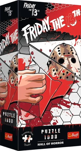 Trefl Premium Plus Puzzle „Hall of Horror: Freitag, der 13.“ – 1000 Teile