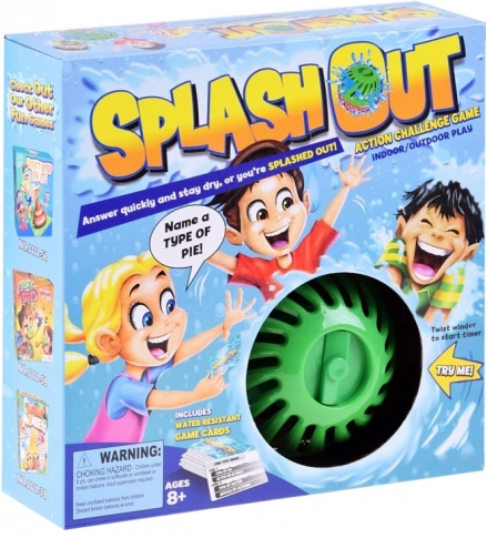 Wasser-Partygame Splash Out – Fragen gegen die Zeit