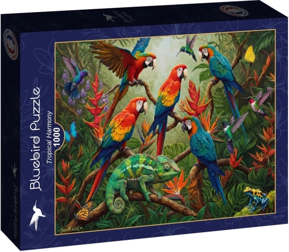 Bluebird Puzzle Tropische Harmonie 1000 Teile