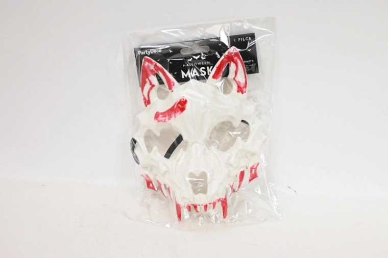 Maske Blutiger Wolf