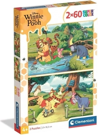 Clementoni Puzzle 2×60 Teile Winnie the Pooh
