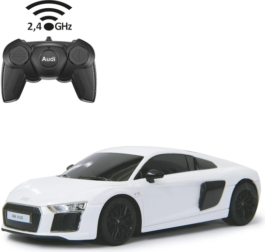 Jamara Audi R8 2015 RC-Auto 1:24 weiß 2,4 GHz