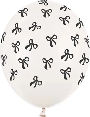 Pastellballons Kokardki off-white 30 cm, 6 Stk.
