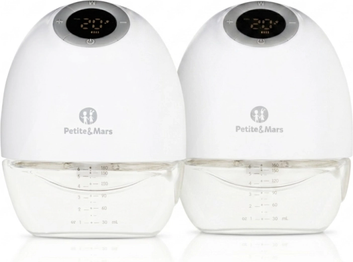 Petite&Mars elektrische Handsfree-Milchpumpe Gaia Duo