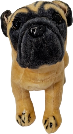 Plüschhund Mops - 1 Stück