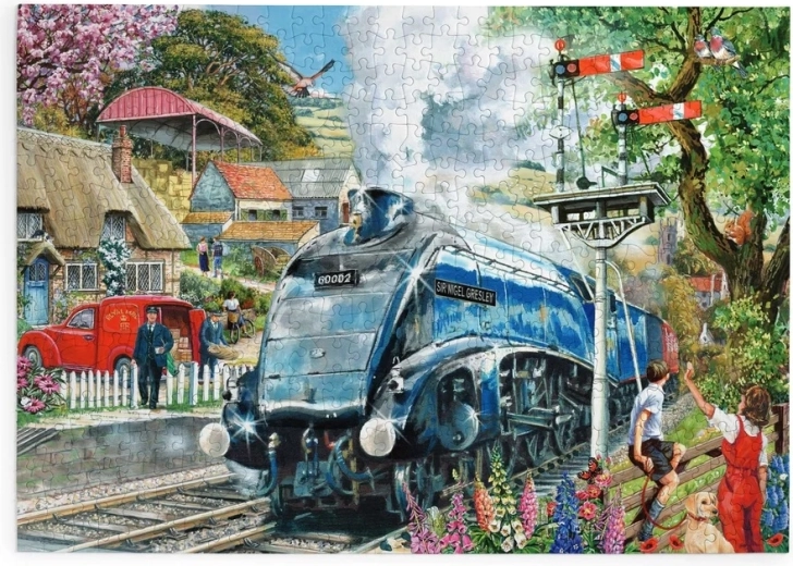 House of Puzzles Nachtzug – Puzzle mit 500 großen Teilen