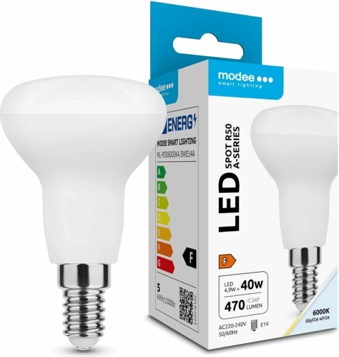 Modee LED-Lampe R50 E14 4,9 W Kaltweiß 470 lm 110°