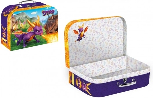 Schulköfferchen mit Drachenmotiv Spyro