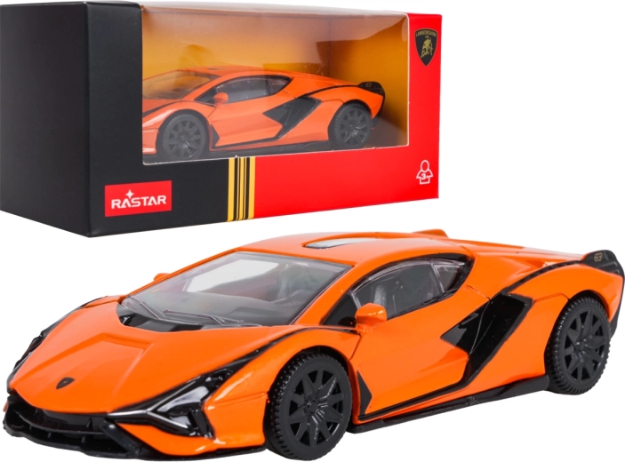 Metallmodell Lamborghini Sián RASTAR im Maßstab 1:43 – Orange