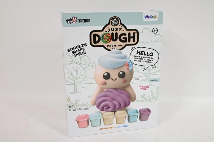 Wecool Just Dough Modelliermasse Swirl – Set zum Figurenbasteln