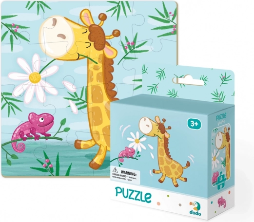 Puzzle Giraffe 16 Teile