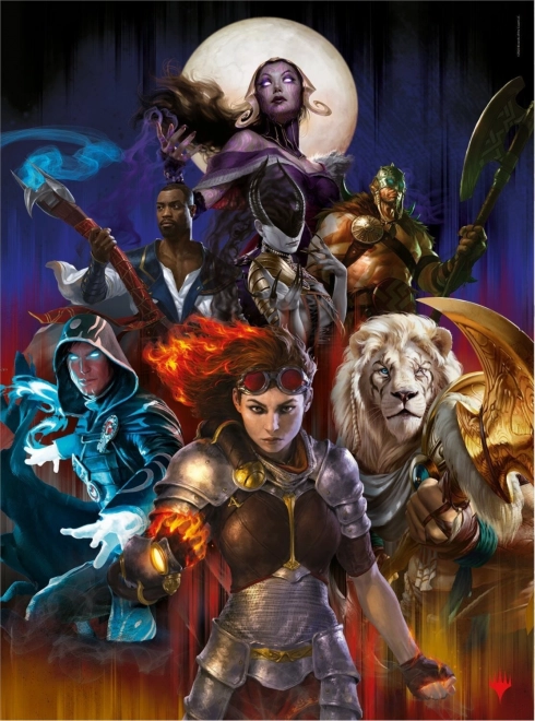 Puzzle 500 Teile Magic: The Gathering Kollektion