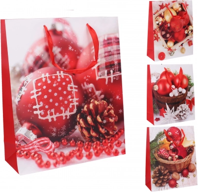 Geschenktasche L Weihnachten 31 × 40 × 12 cm