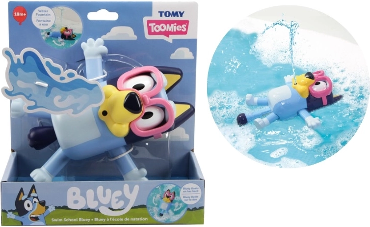 Tomy Bluey Badespielzeug „Schwimmschule“