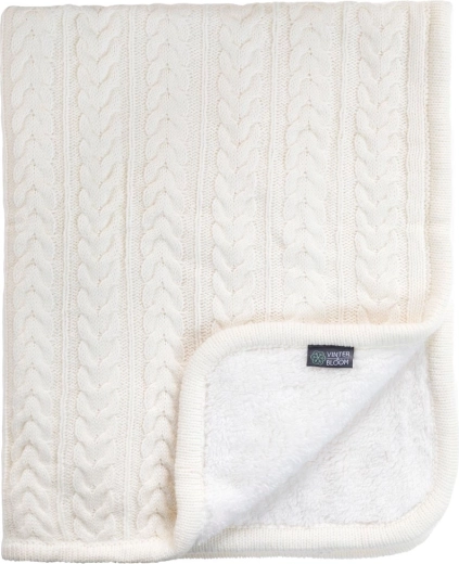 Vinter & Bloom Decke Cuddly Ivory