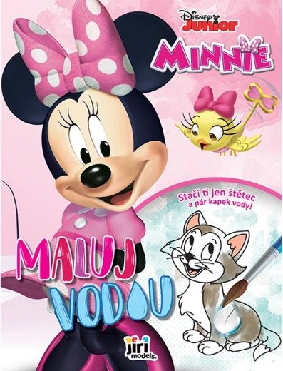 Malen mit Wasser A4 Minnie