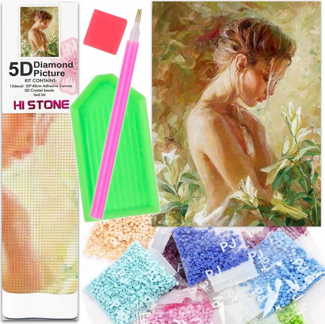 Norimpex Diamantmalerei – weiblicher Akt 30 × 40 cm