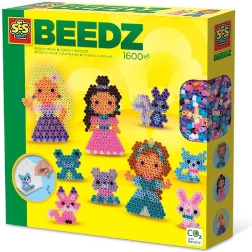 SES Creative Beedz Bügelperlen Prinzessinnen und Tierchen
