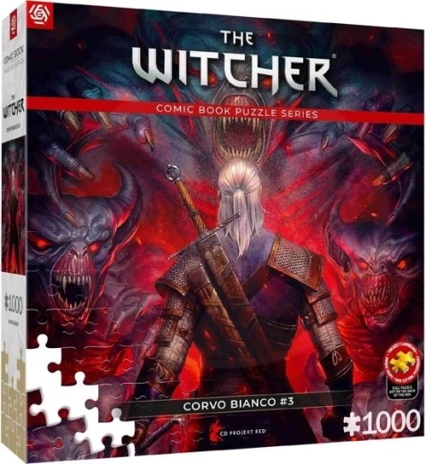 Good Loot Puzzle The Witcher: Corvo Bianco Red 1000 Teile