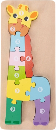 Free2Play Holzpuzzle Giraffe