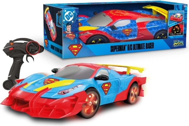 Ferngesteuertes Rennfahrzeug Bladez Superman Metropolis City Racer