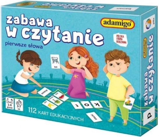 Lesespaß – Lernkarten für Kinder von 3–7 Jahren Adamigo