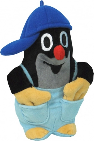 Krtek Plüschtier 26 cm mit Hose und Kappe