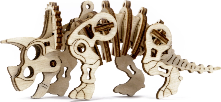 WOODEN CITY 3D-Puzzle Triceratops 40 Teile
